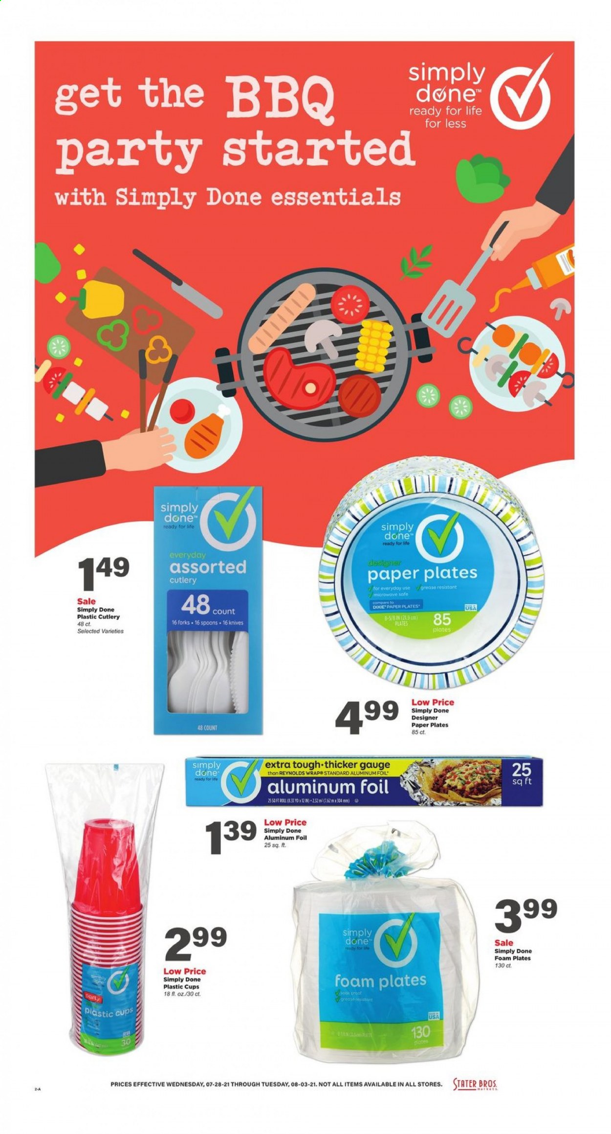 Stater Bros Markets Ad from july 28 to august 3 2021 - Page 2