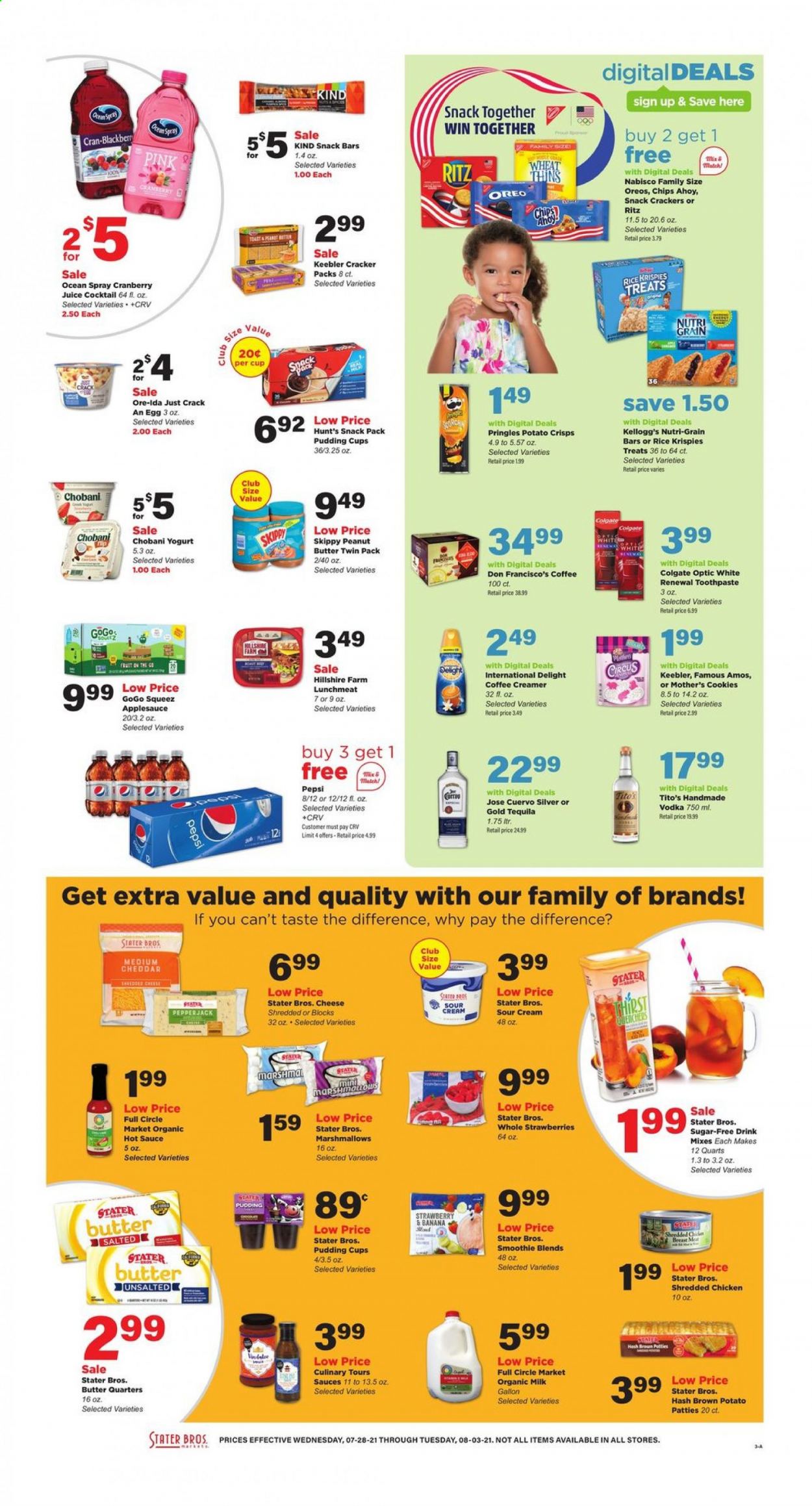 Stater Bros Markets Ad from july 28 to august 3 2021 - Page 3