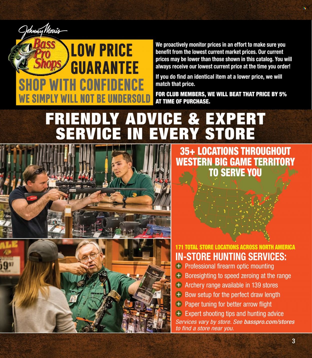 Cabela's + Bass Pro Shops Western Big Game Hunting Specialist Catalog 2023 - Page 3