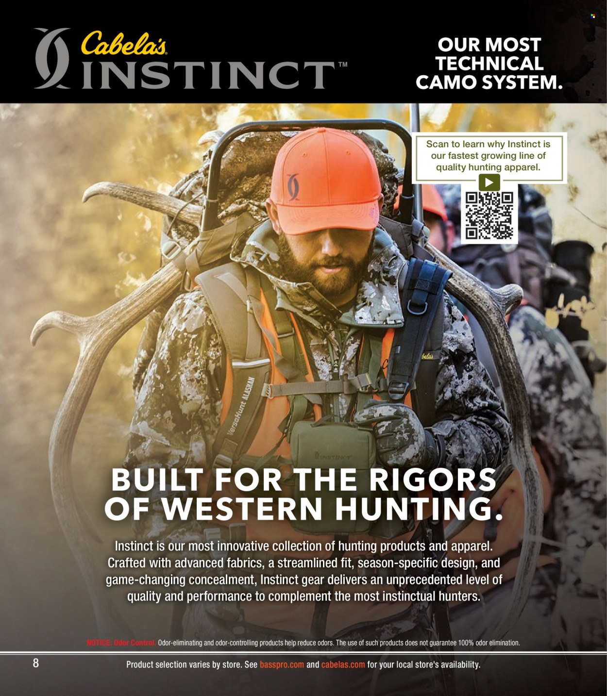 Cabela's + Bass Pro Shops Western Big Game Hunting Specialist Catalog 2023 - Page 8