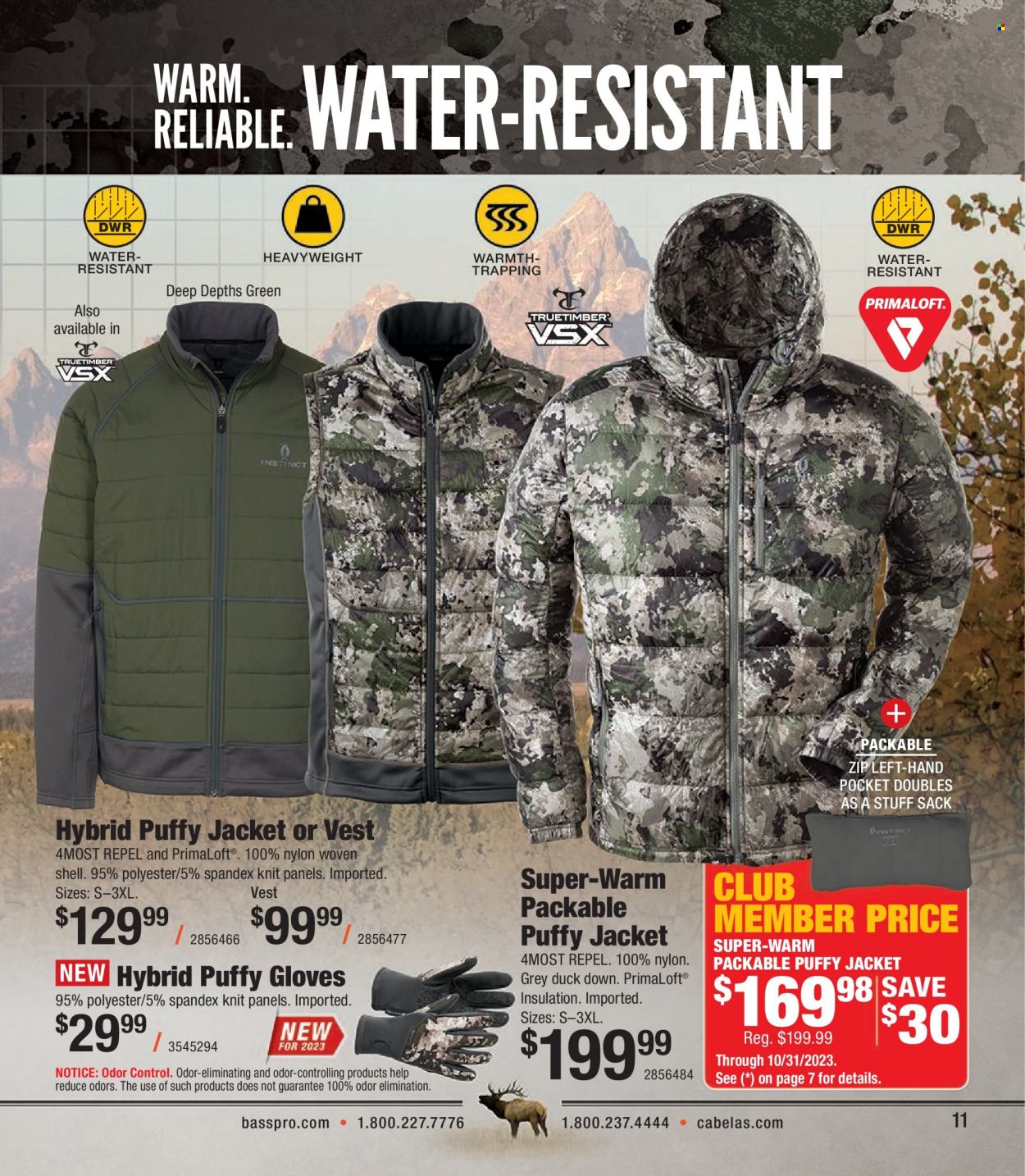 Cabela's + Bass Pro Shops Western Big Game Hunting Specialist Catalog 2023 - Page 11