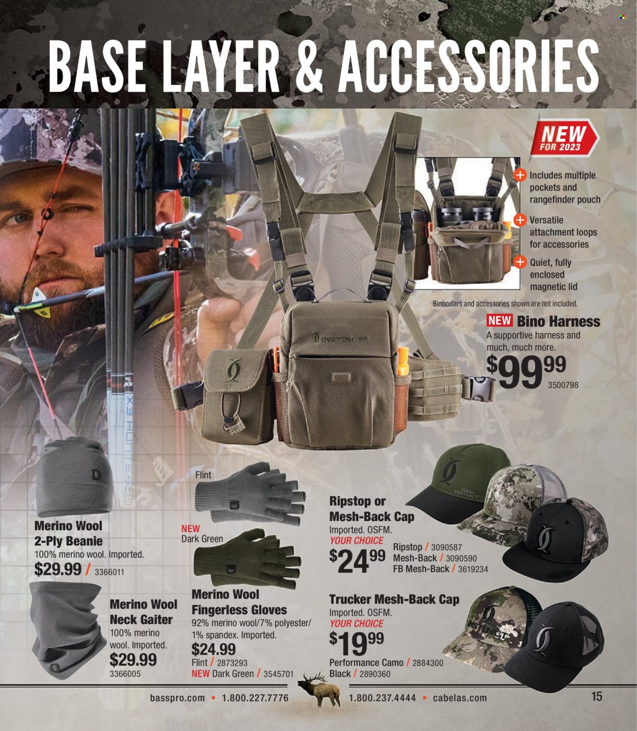 Cabela's + Bass Pro Shops Western Big Game Hunting Specialist Catalog 2023 - Page 15