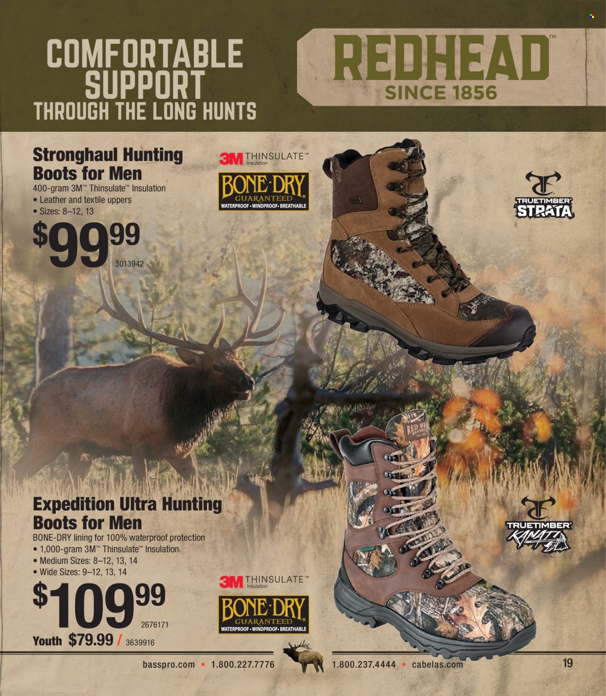 Cabela's + Bass Pro Shops Western Big Game Hunting Specialist Catalog 2023 - Page 19