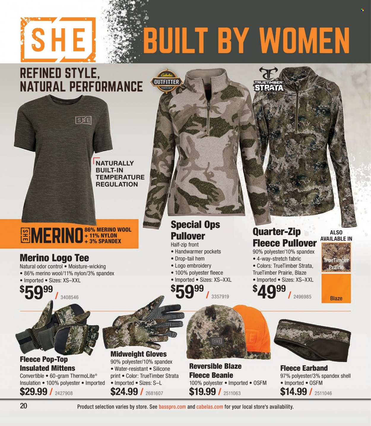 Cabela's + Bass Pro Shops Western Big Game Hunting Specialist Catalog 2023 - Page 20