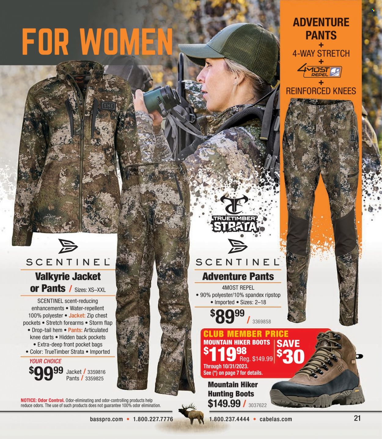 Cabela's + Bass Pro Shops Western Big Game Hunting Specialist Catalog 2023 - Page 21