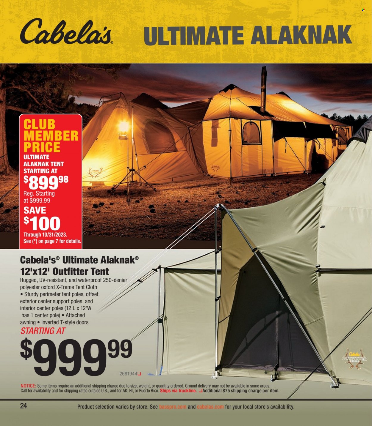 Cabela's + Bass Pro Shops Western Big Game Hunting Specialist Catalog 2023 - Page 24