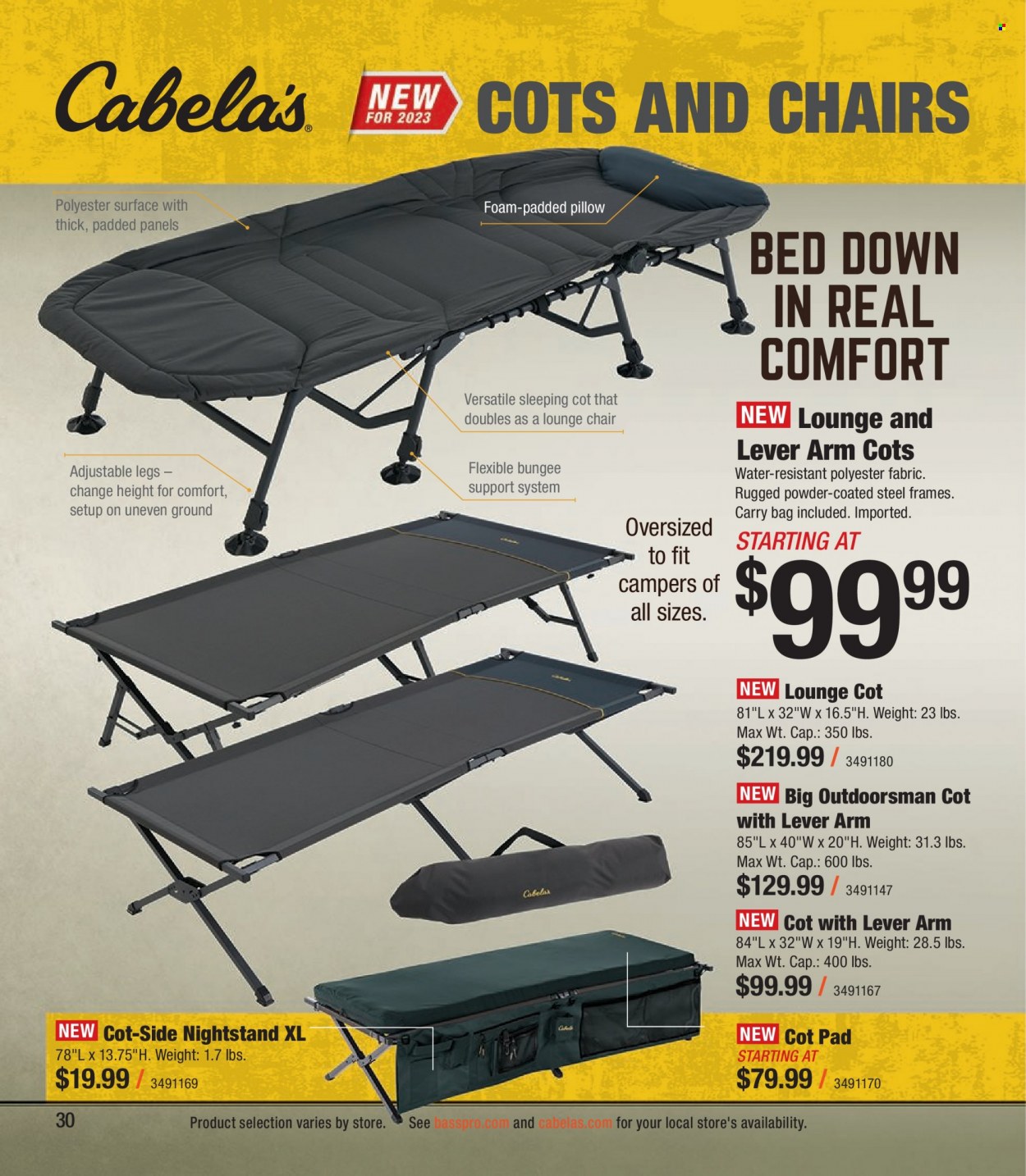 Cabela's + Bass Pro Shops Western Big Game Hunting Specialist Catalog 2023 - Page 30