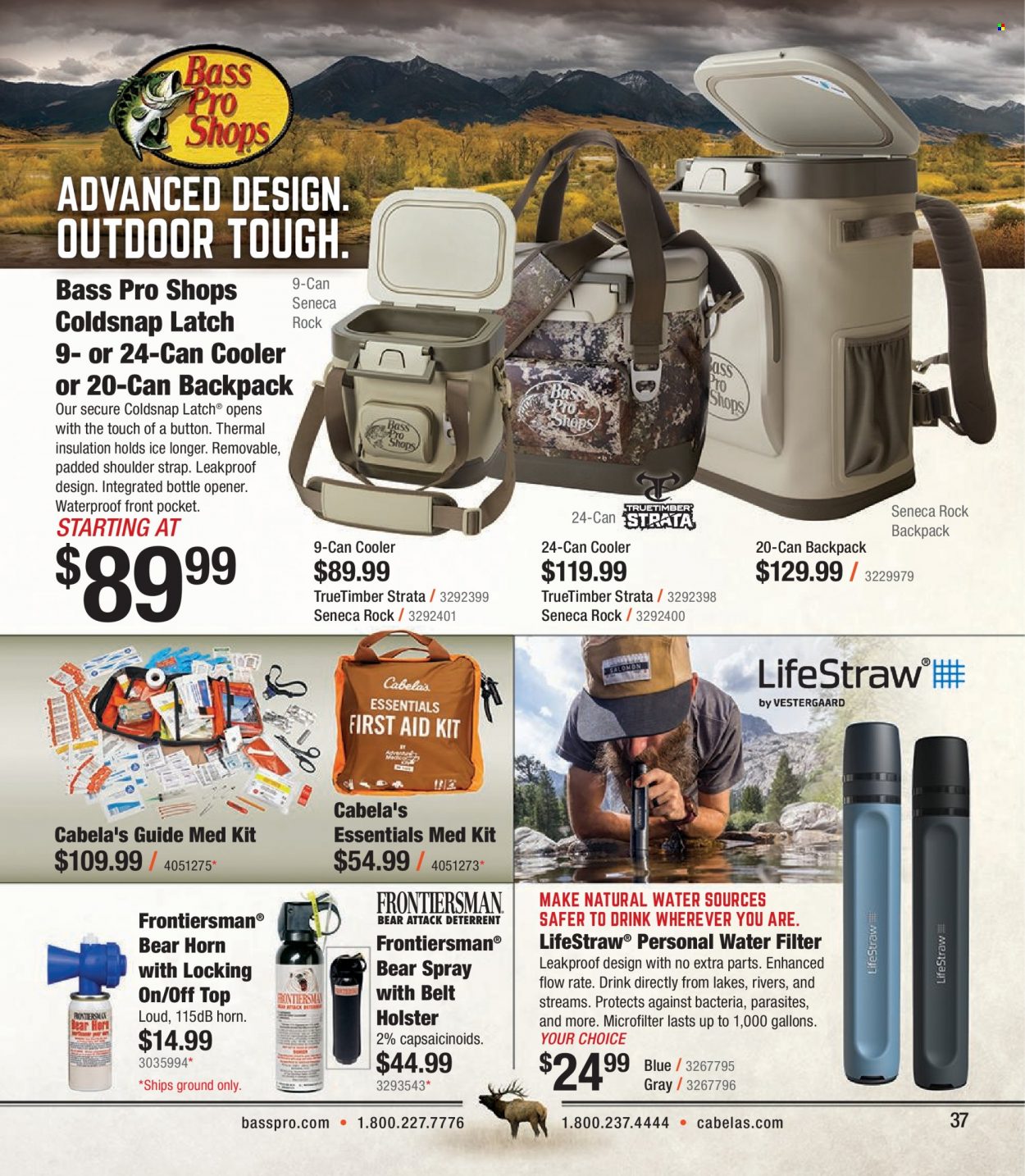 Cabela's + Bass Pro Shops Western Big Game Hunting Specialist Catalog 2023 - Page 37