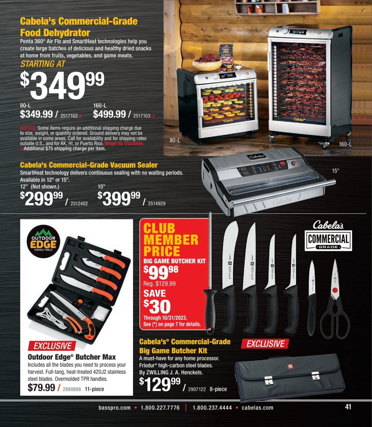 Cabela's + Bass Pro Shops Western Big Game Hunting Specialist Catalog 2023 - Page 41