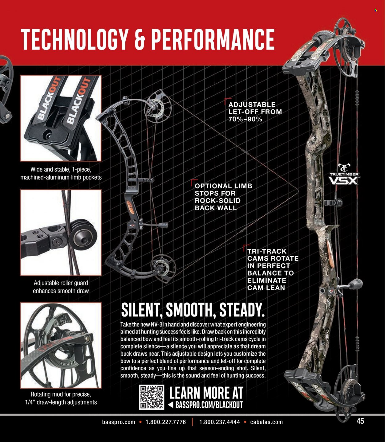 Cabela's + Bass Pro Shops Western Big Game Hunting Specialist Catalog 2023 - Page 45