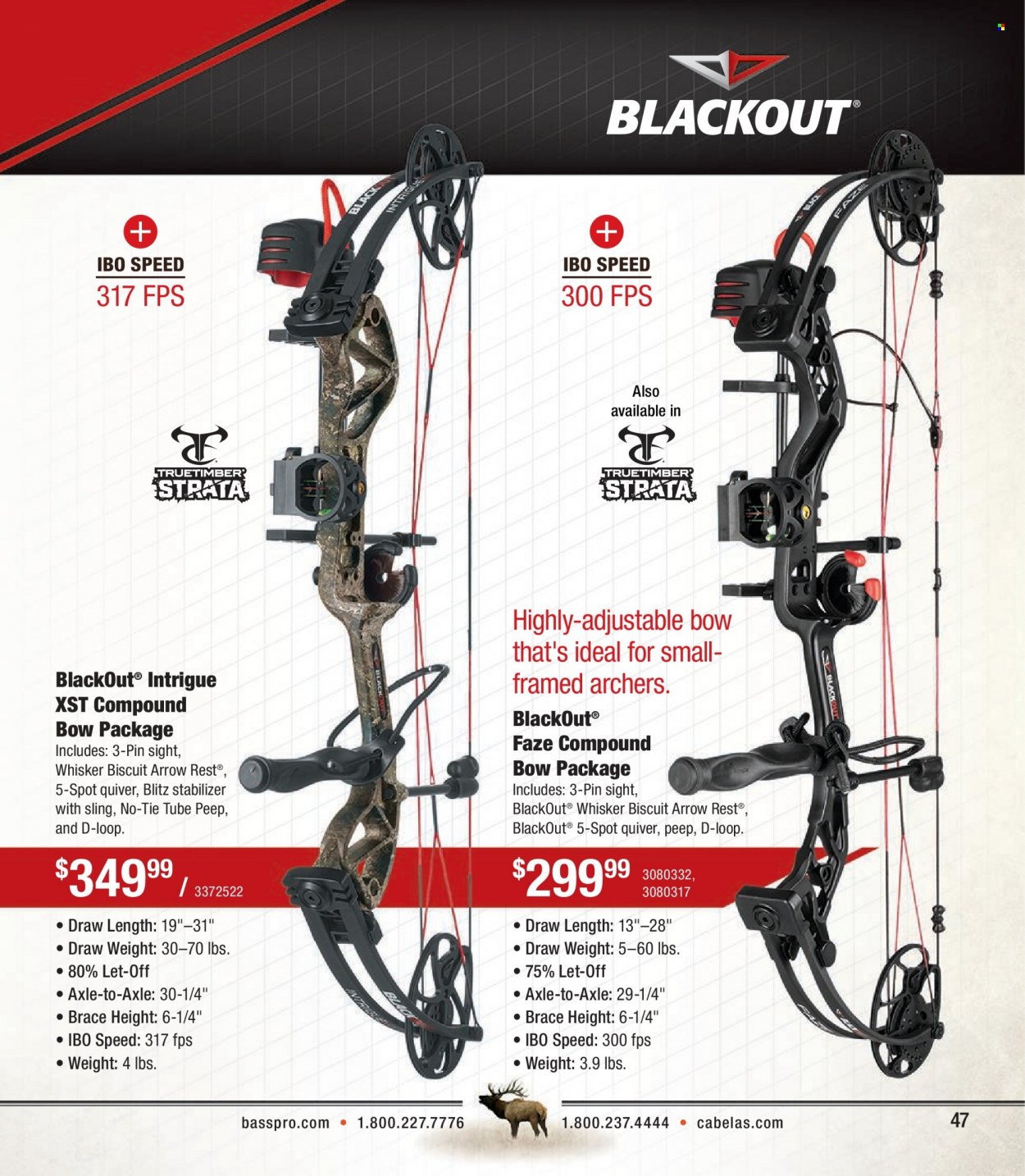 Cabela's + Bass Pro Shops Western Big Game Hunting Specialist Catalog 2023 - Page 47