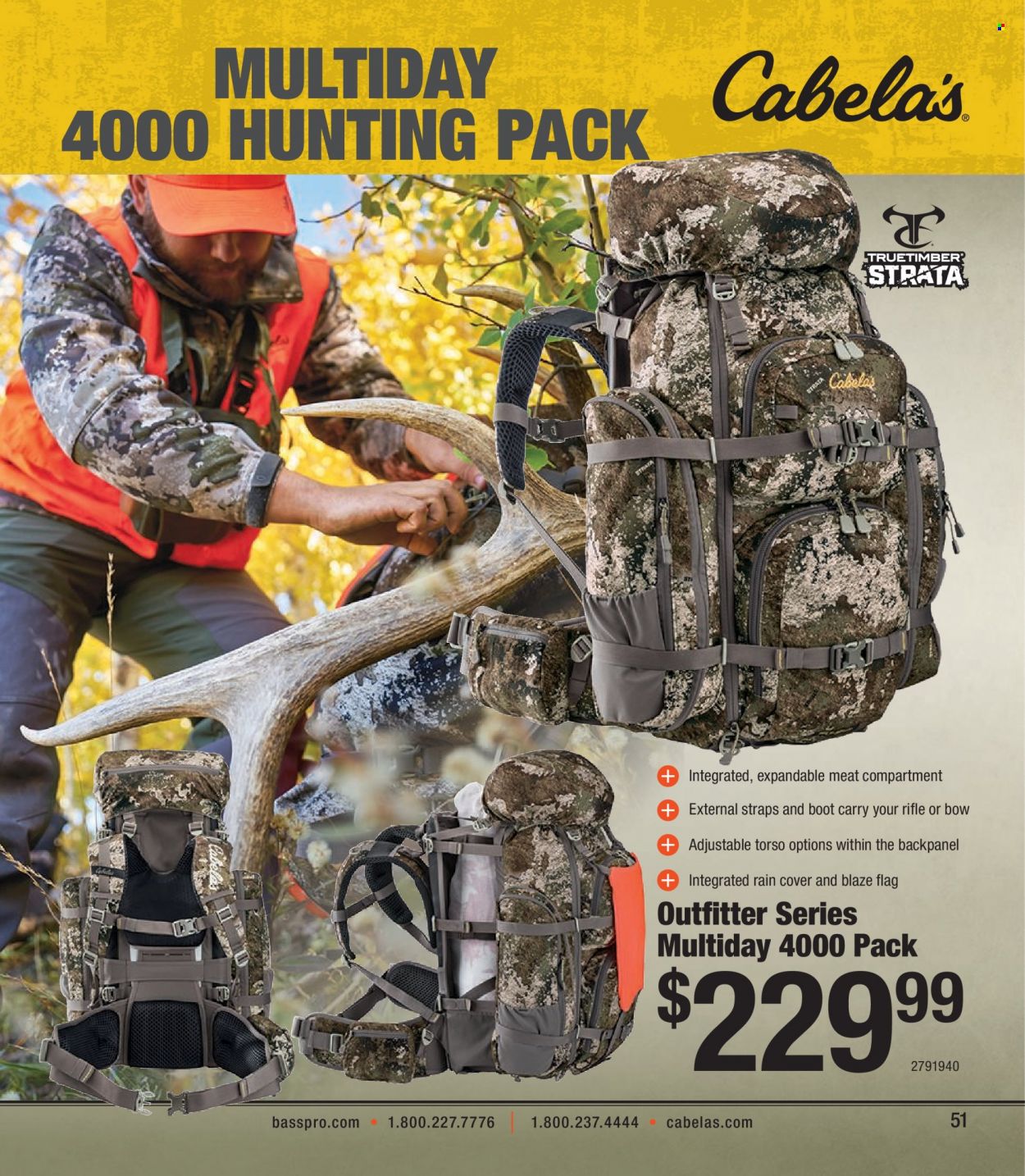 Cabela's + Bass Pro Shops Western Big Game Hunting Specialist Catalog 2023 - Page 51
