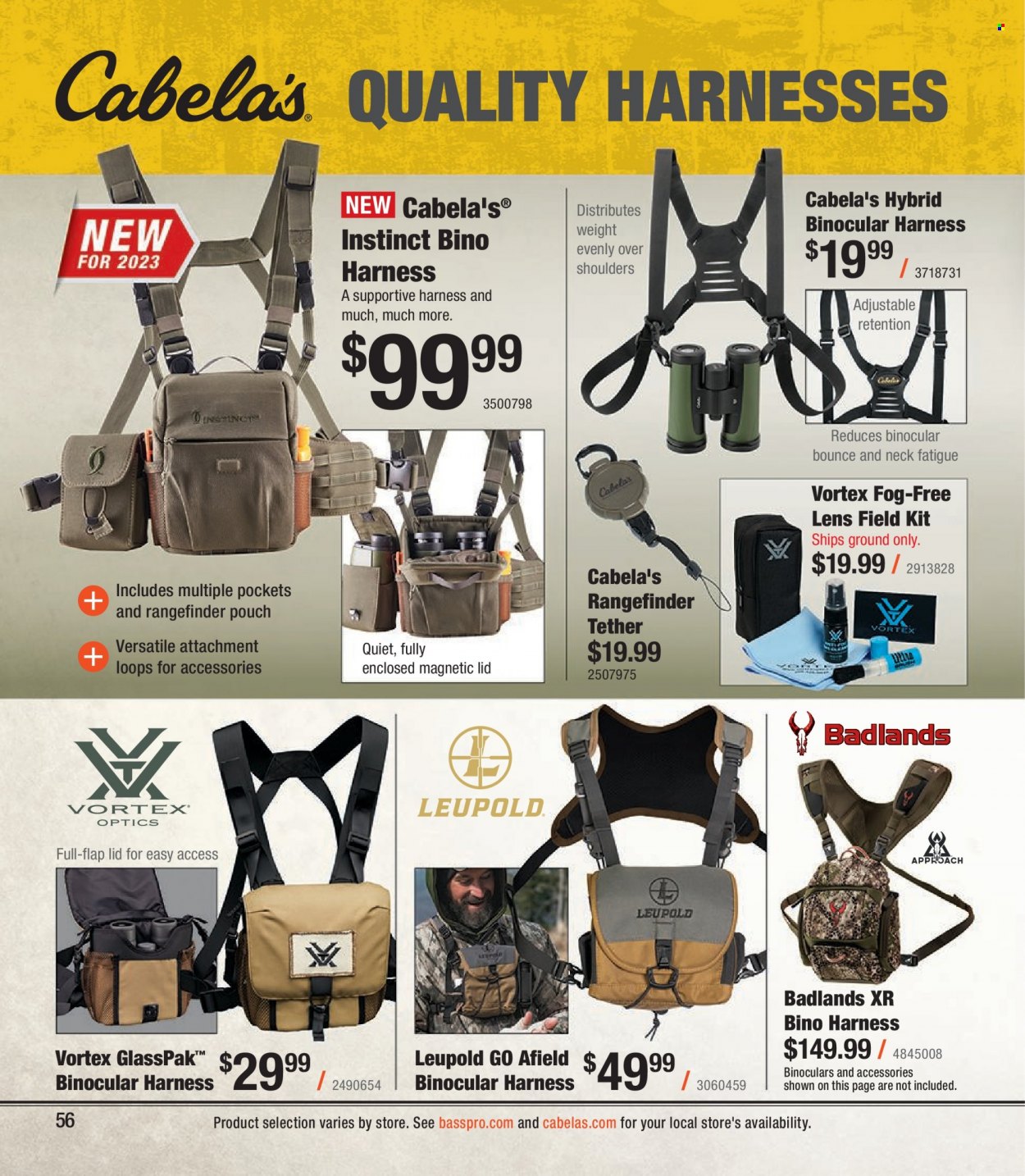 Cabela's + Bass Pro Shops Western Big Game Hunting Specialist Catalog 2023 - Page 56