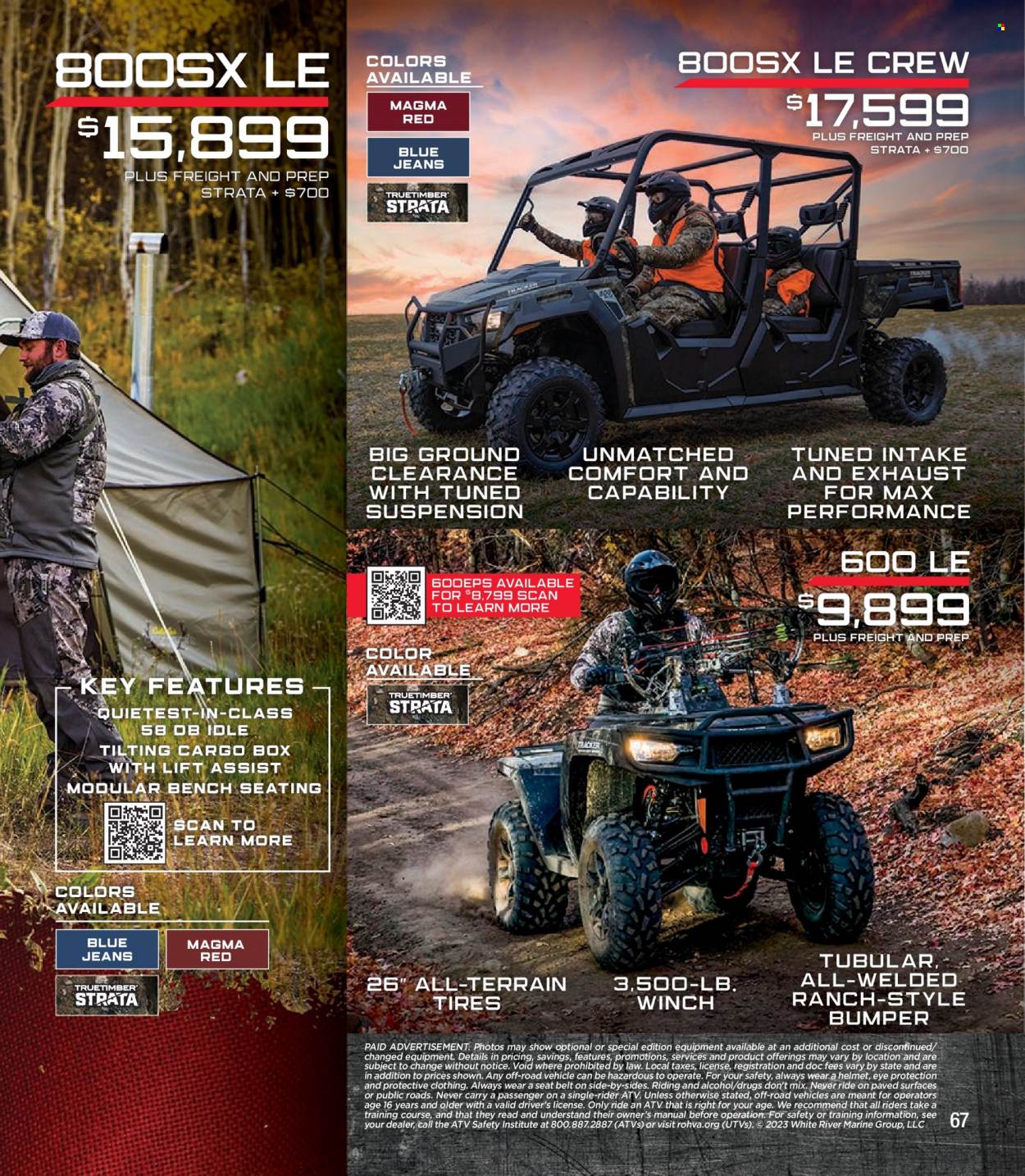 Cabela's + Bass Pro Shops Western Big Game Hunting Specialist Catalog 2023 - Page 67
