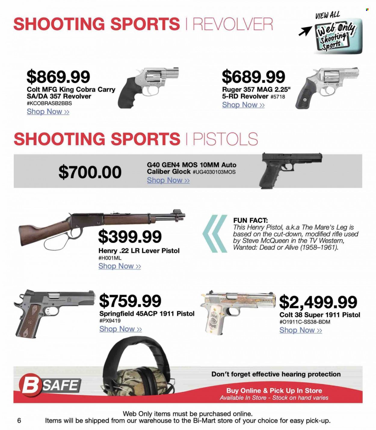 Bi:Mart Ad - Web Only Shooting Sports Supplies - Page 6