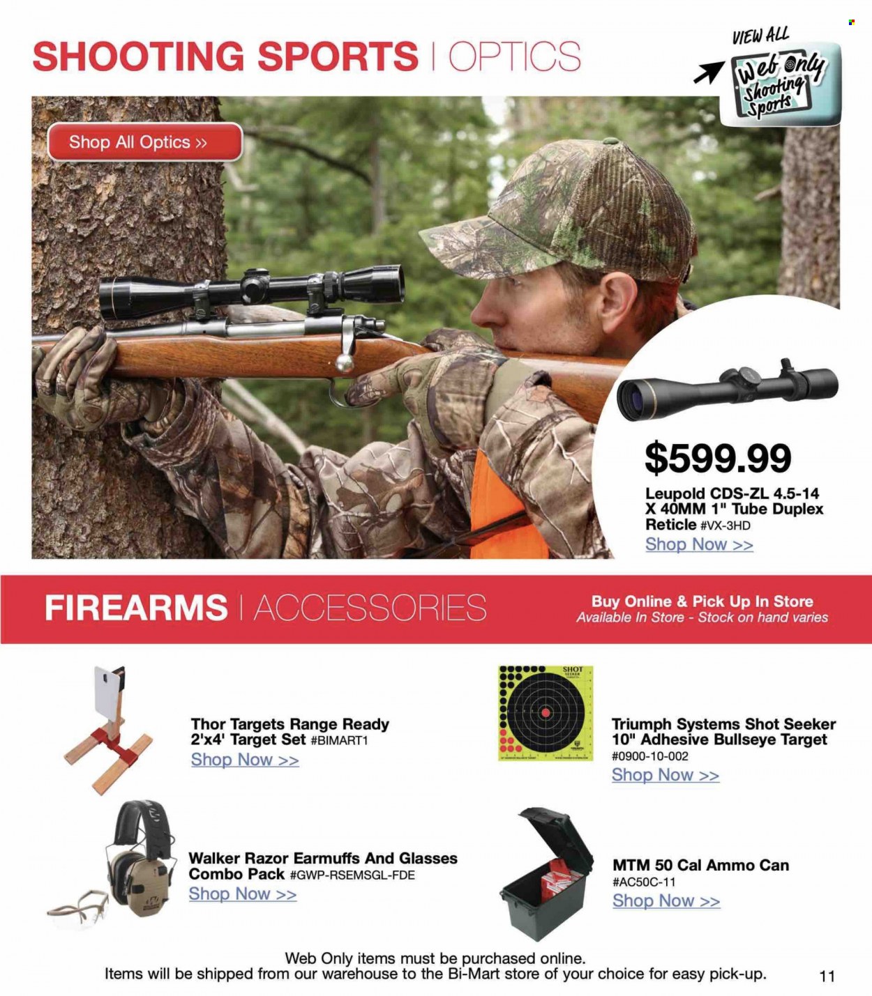 Bi:Mart Ad - Web Only Shooting Sports Supplies - Page 11