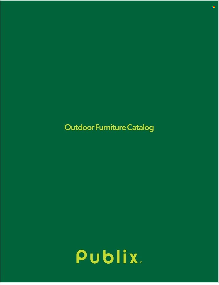 Publix Outdoor Furniture Catalog - Page 12