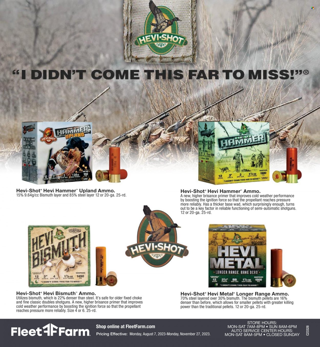 Fleet Farm Fall Hunting Catalog 2023 - Page 23