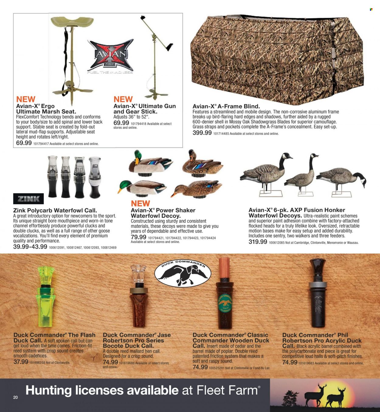 Fleet Farm Fall Hunting Catalog 2023 - Page 33