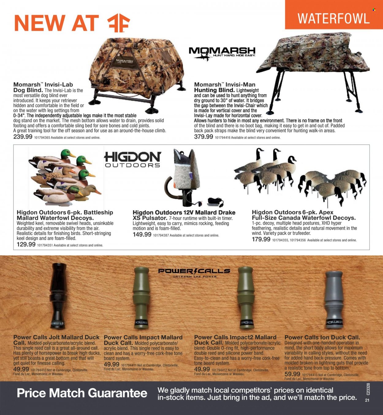 Fleet Farm Fall Hunting Catalog 2023 - Page 34