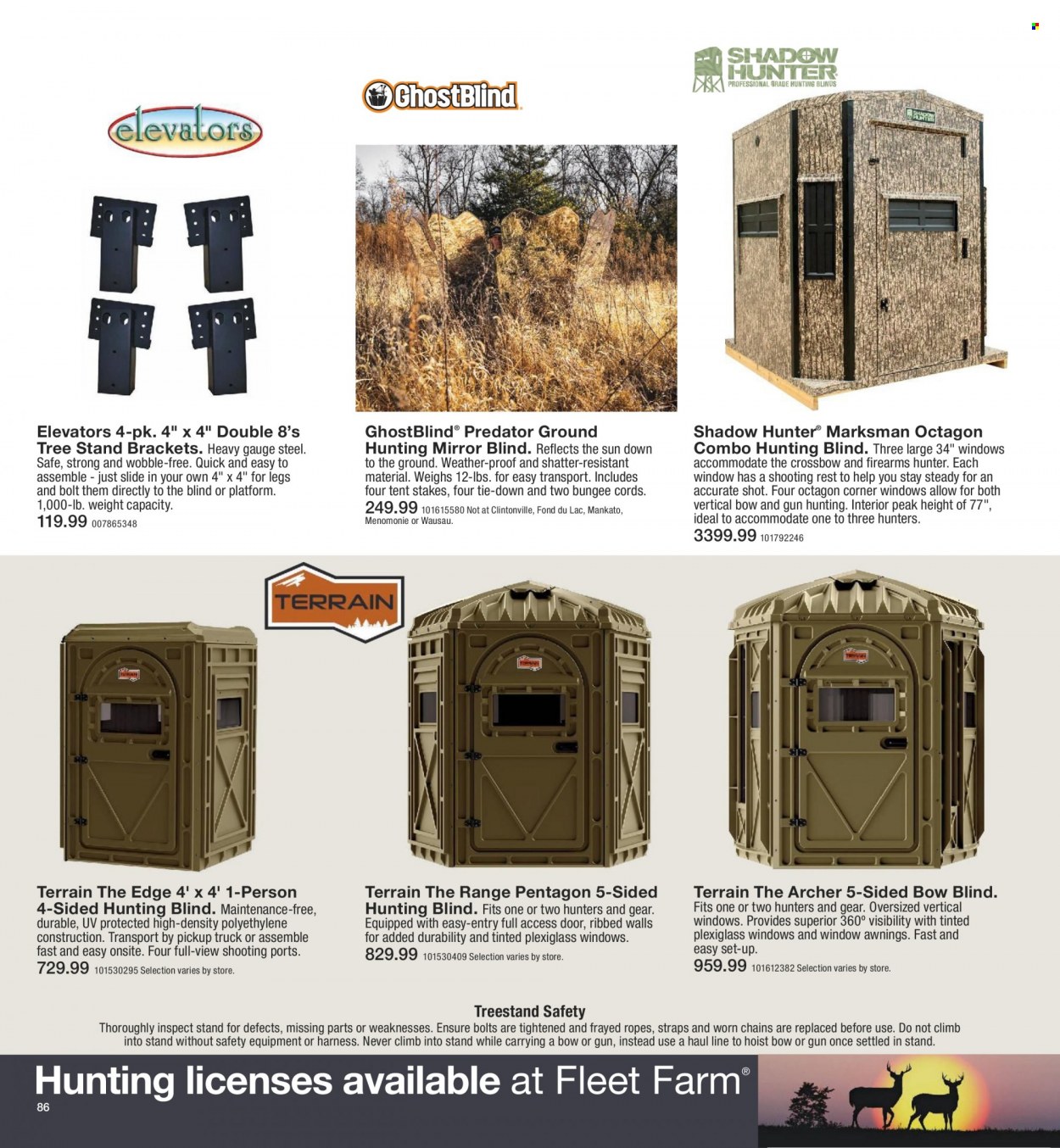 Fleet Farm Fall Hunting Catalog 2023 - Page 99