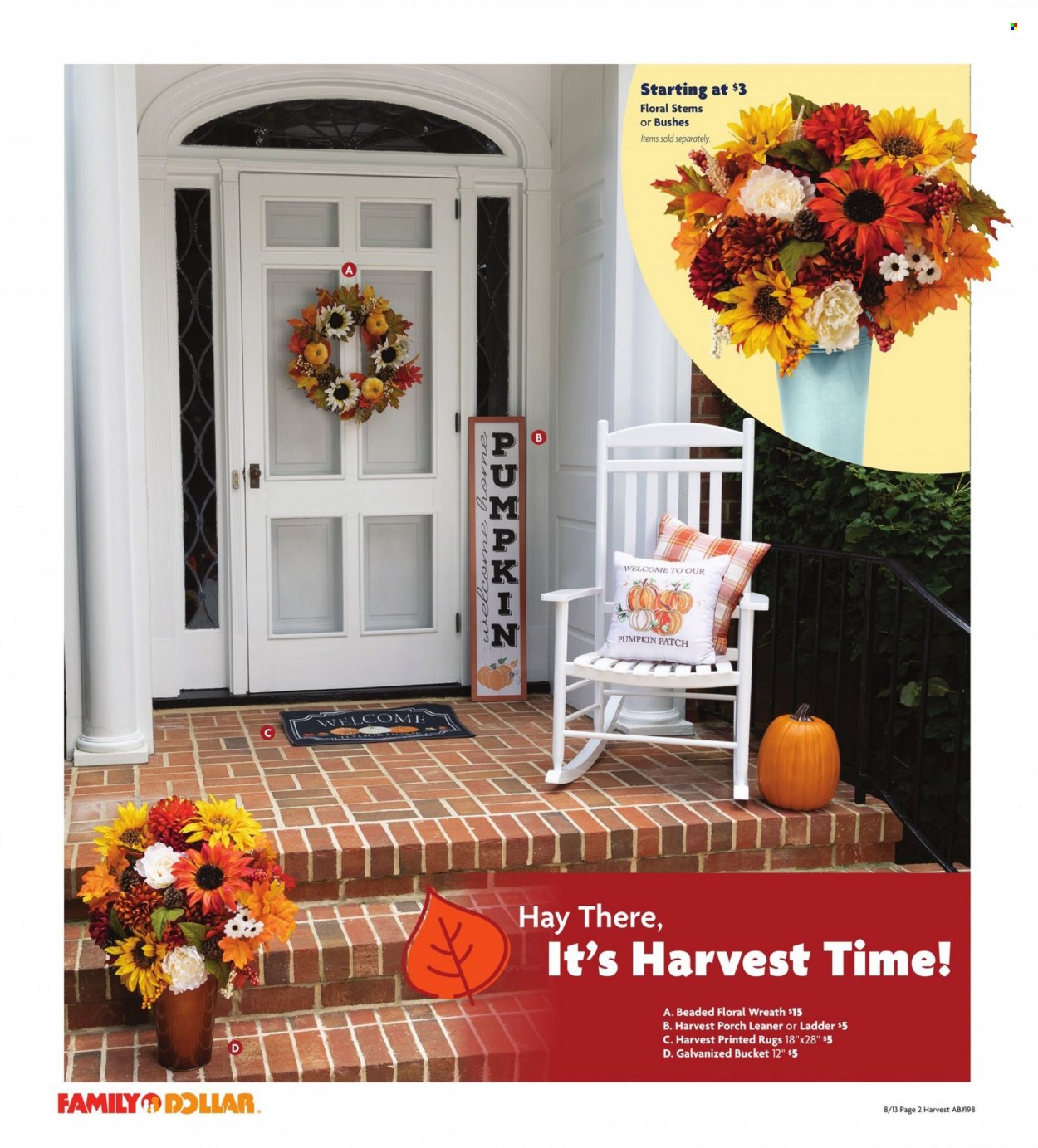 Family Dollar Fall Harvest Book - Page 2
