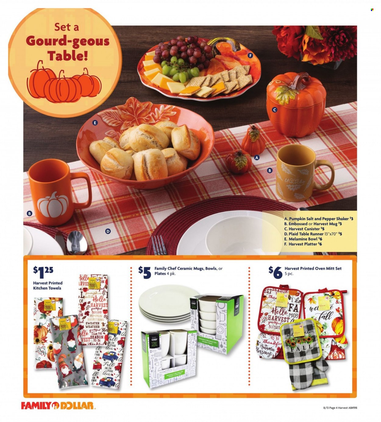 Family Dollar Fall Harvest Book - Page 4
