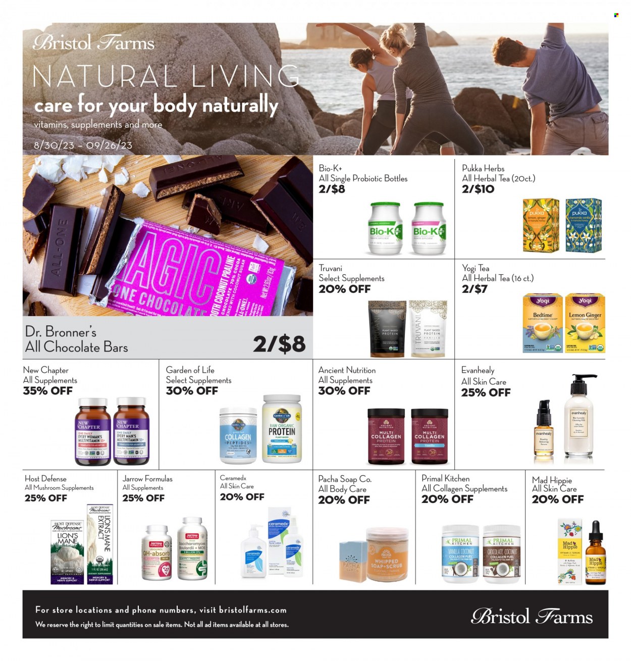Bristol Farms Natural Living Savings - Page 1