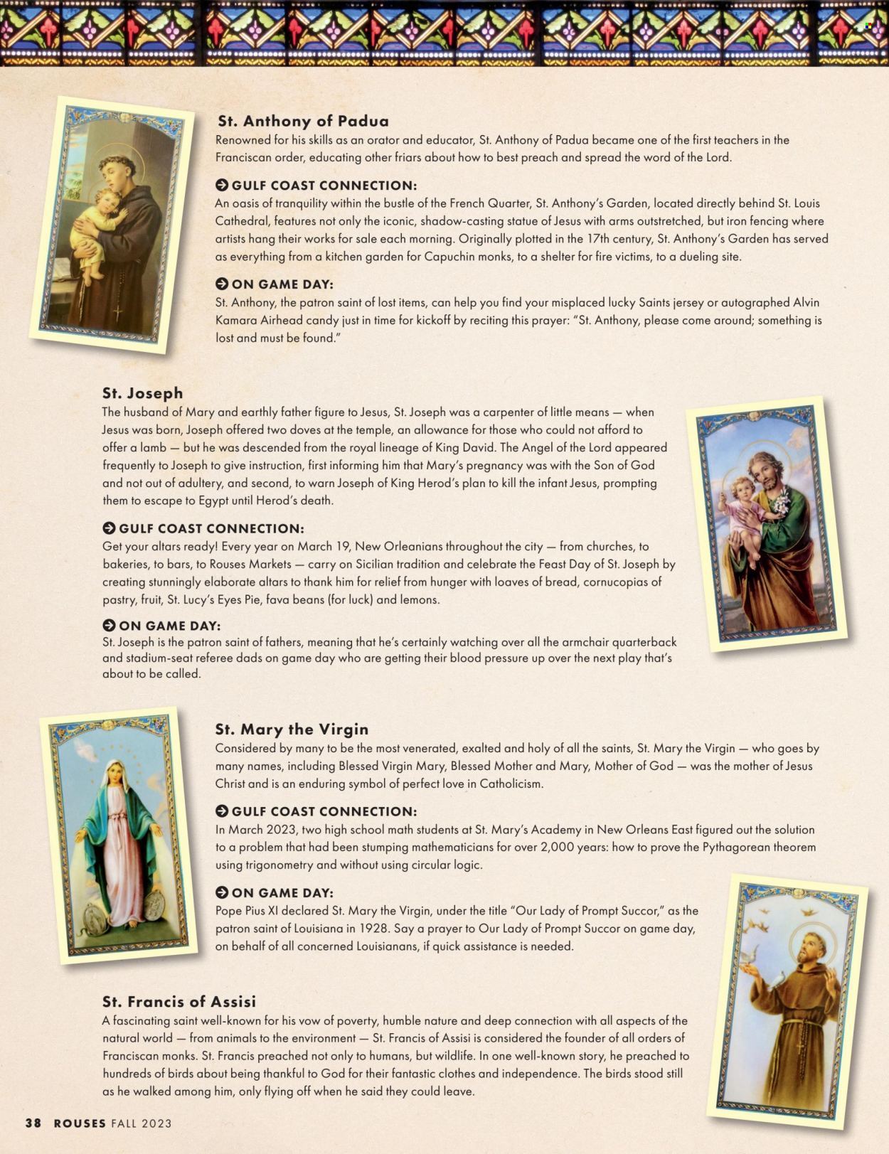Rouses Magazine - Fall 2023 - Page 40