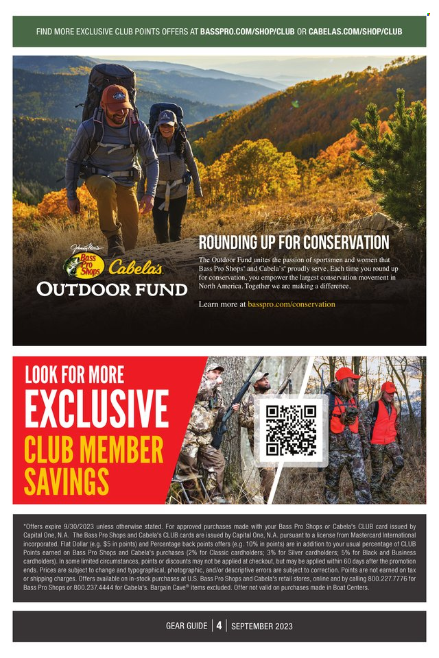 Bass Pro Shops + Cabela's Member Only Exclusive Club Offers - Page 4