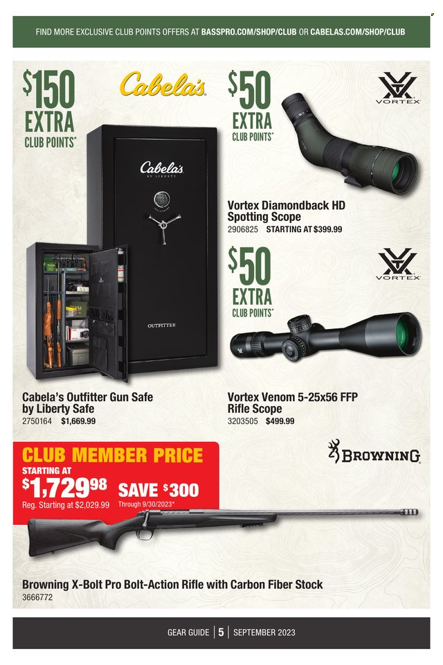 Bass Pro Shops + Cabela's Member Only Exclusive Club Offers - Page 5