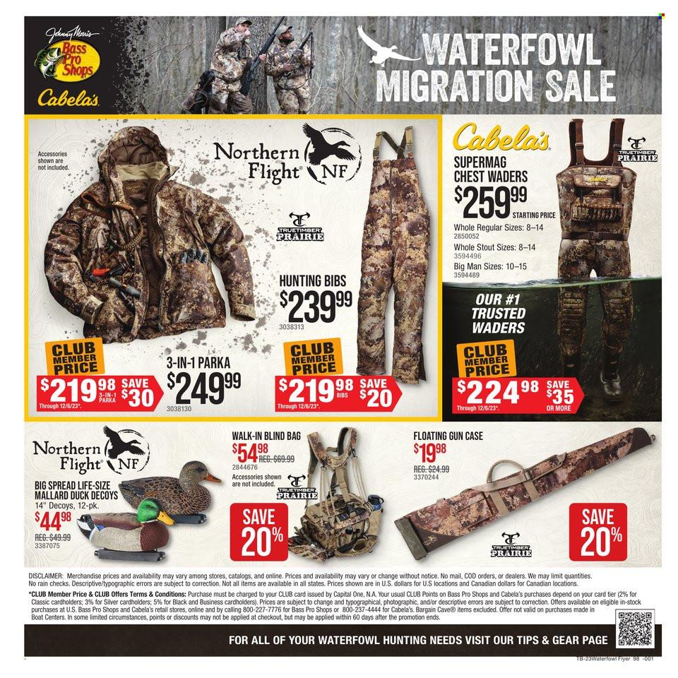 Cabela's + Bass Pro Shops Waterfowl Migration Sale - Page 2