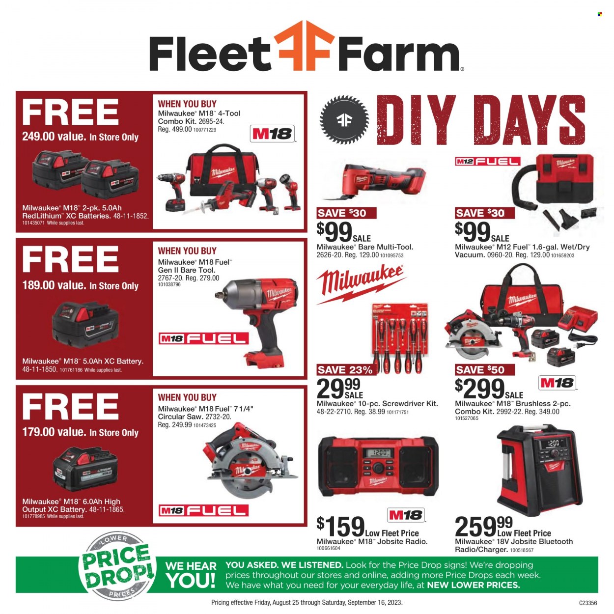 Fleet Farm DIY Days Sale - Page 1