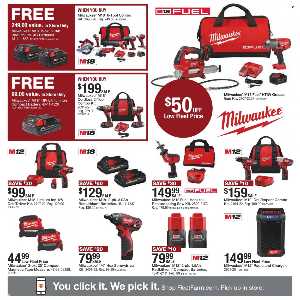 Fleet Farm DIY Days Sale - Page 2