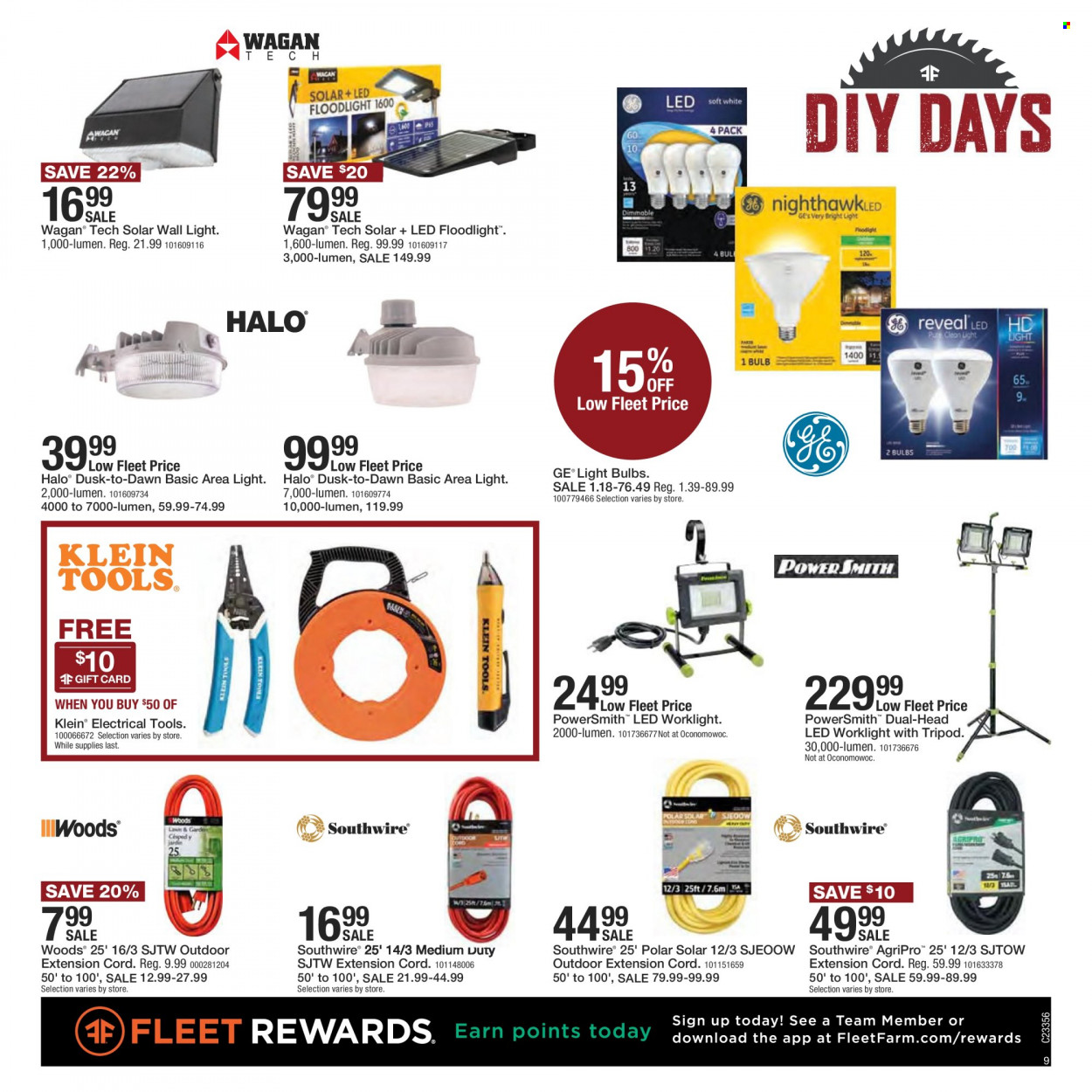 Fleet Farm DIY Days Sale - Page 9