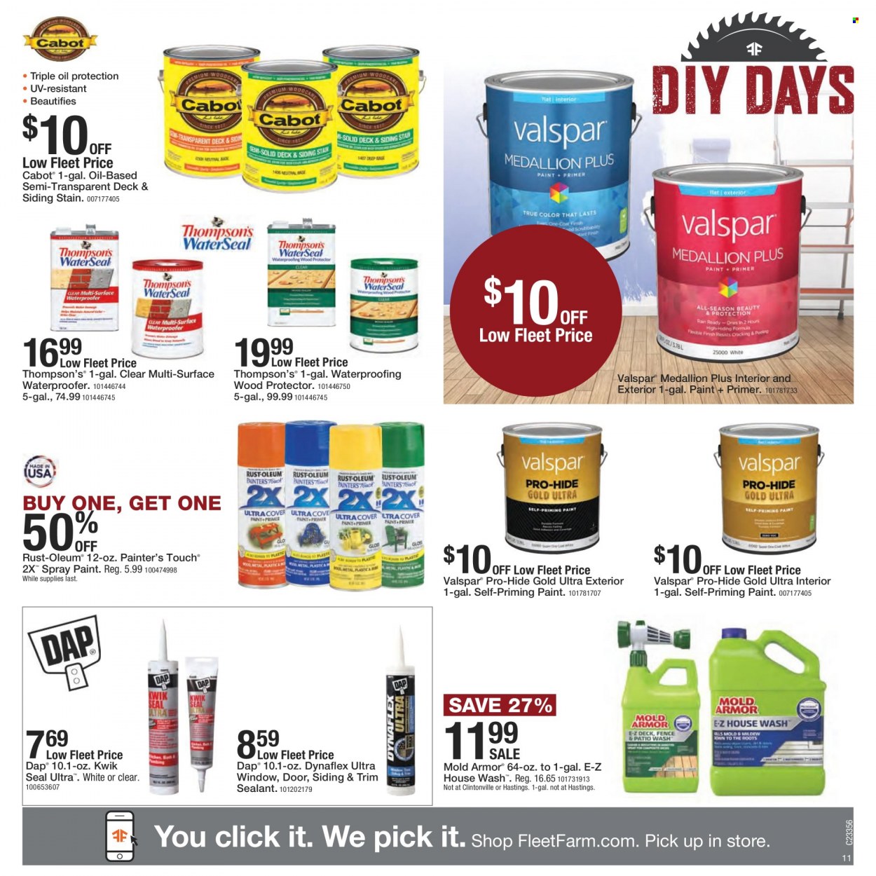 Fleet Farm DIY Days Sale - Page 11