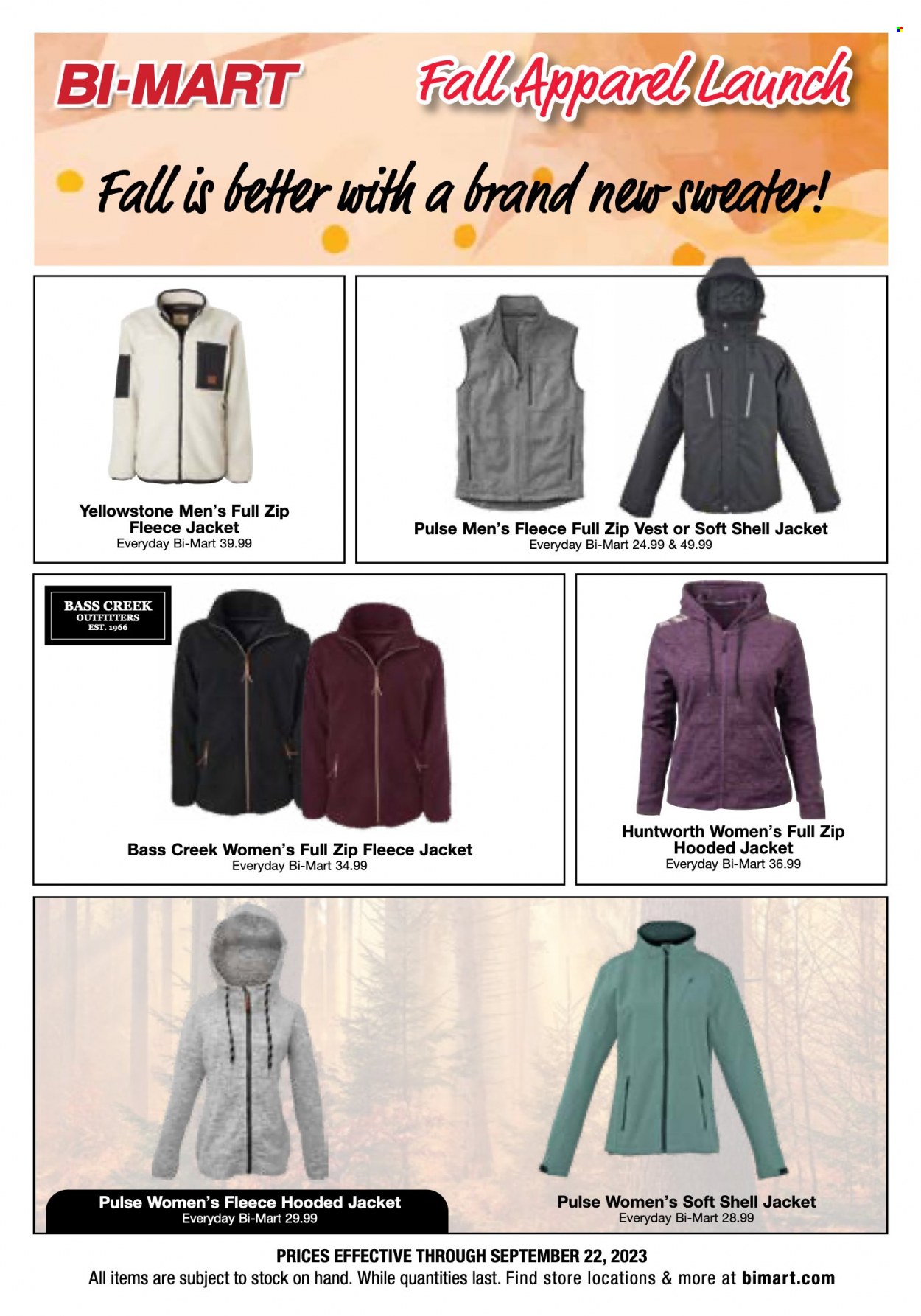 Bi-Mart Fall Apparel Launch - Page 2