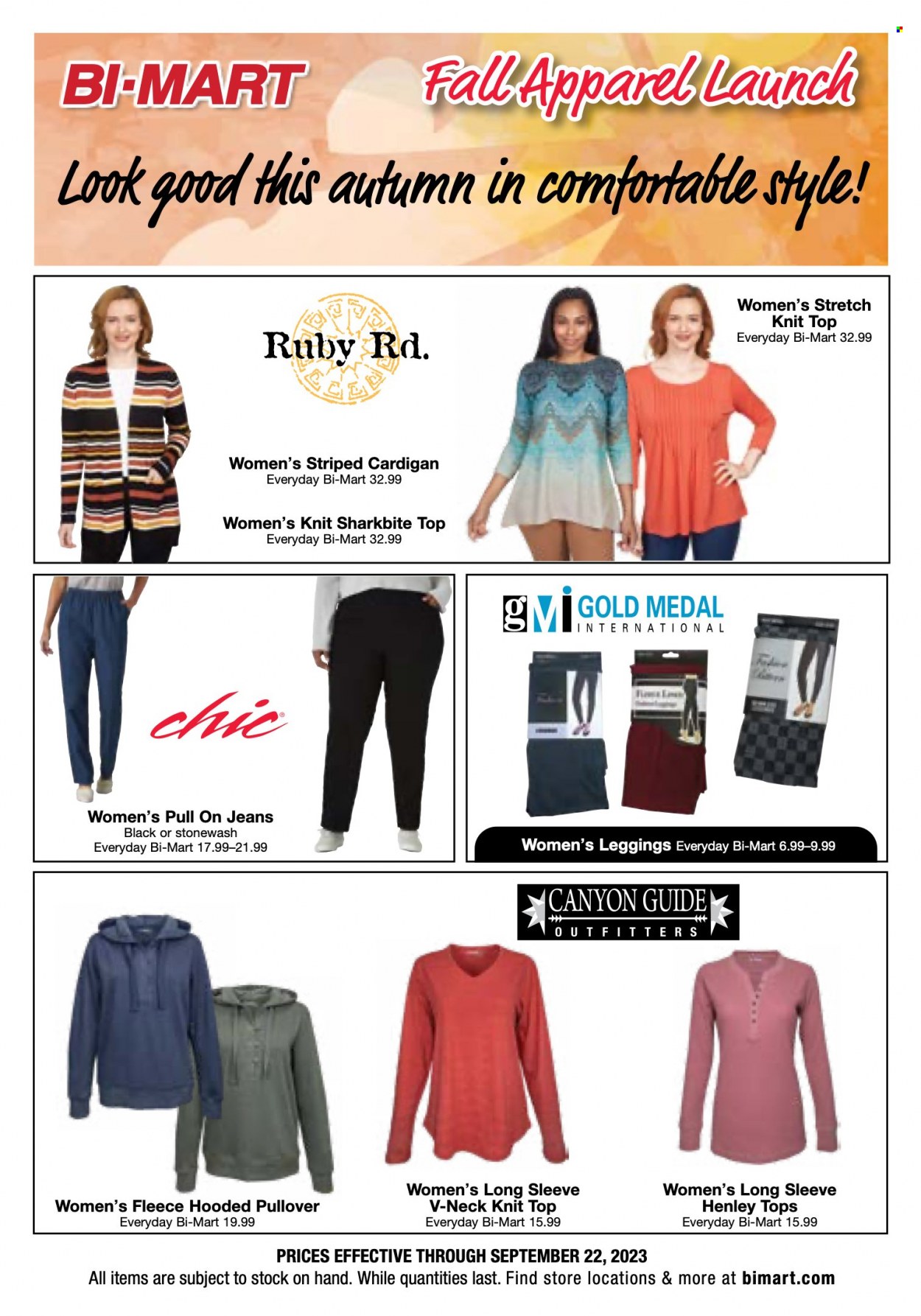 Bi-Mart Fall Apparel Launch - Page 3