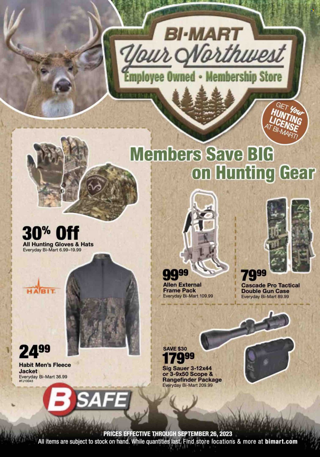 Bi-Mart Hunting Ad - Page 1