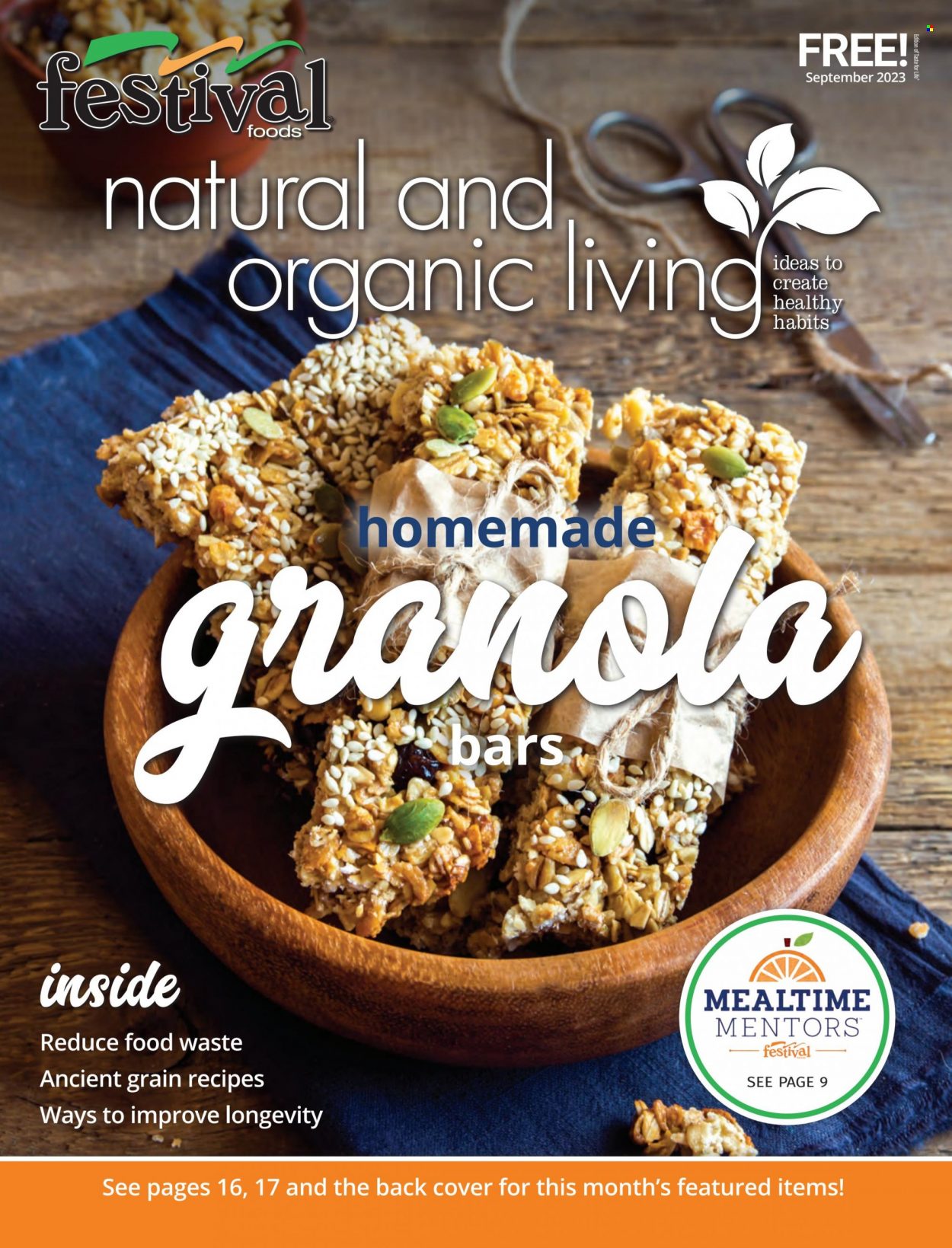 Festival Foods Natural and Organic Living - September 2023 - Page 1