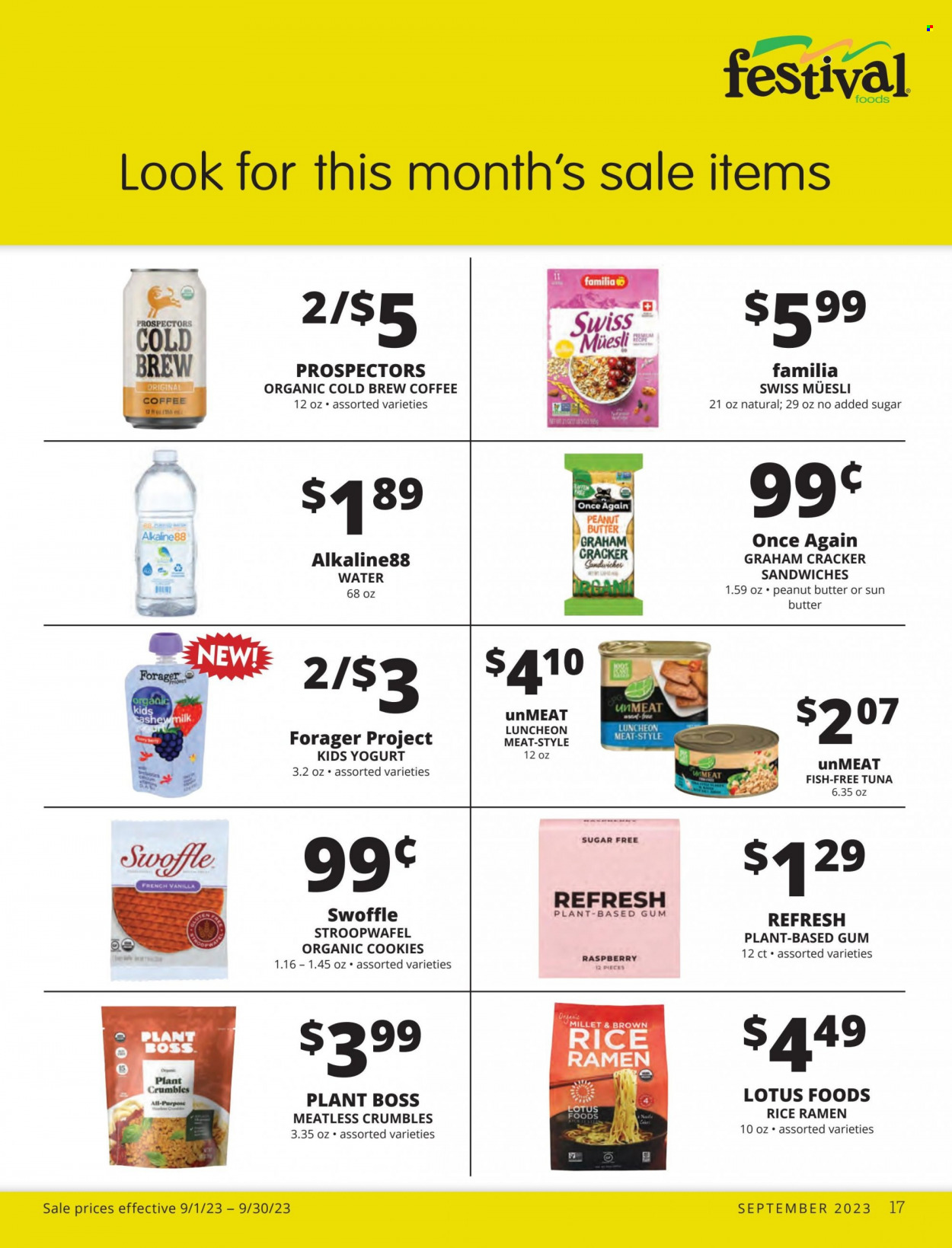 Festival Foods Natural and Organic Living - September 2023 - Page 17