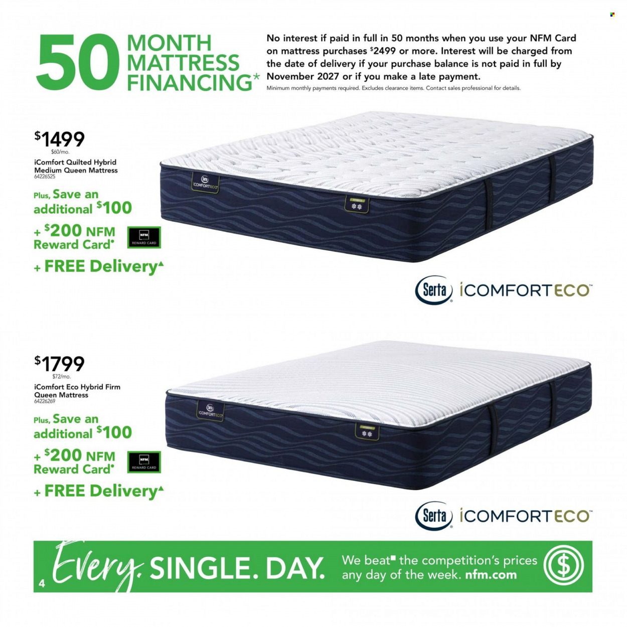 Nebraska Furniture Mart Mattress Ad - Page 4