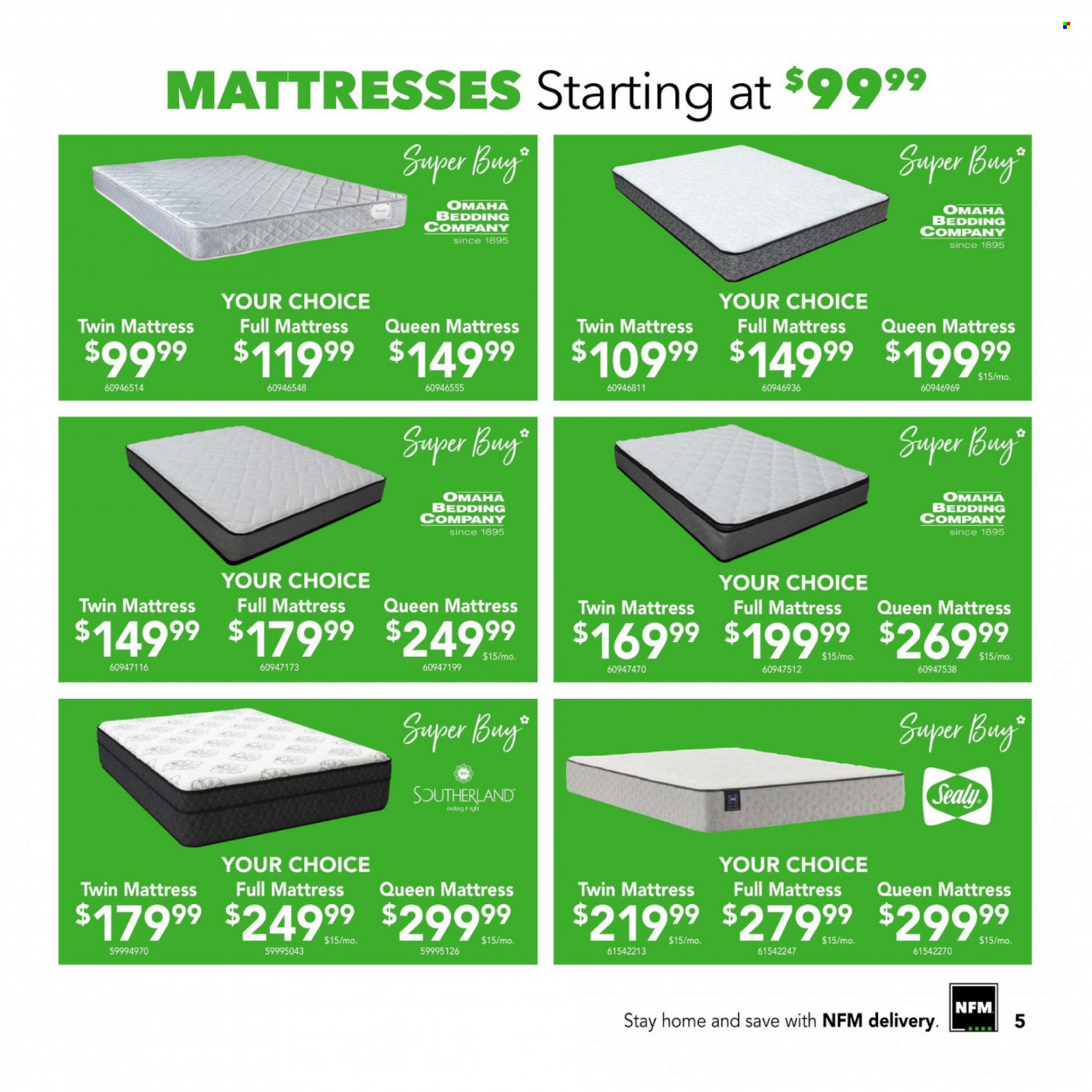 Nebraska Furniture Mart Mattress Ad - Page 5