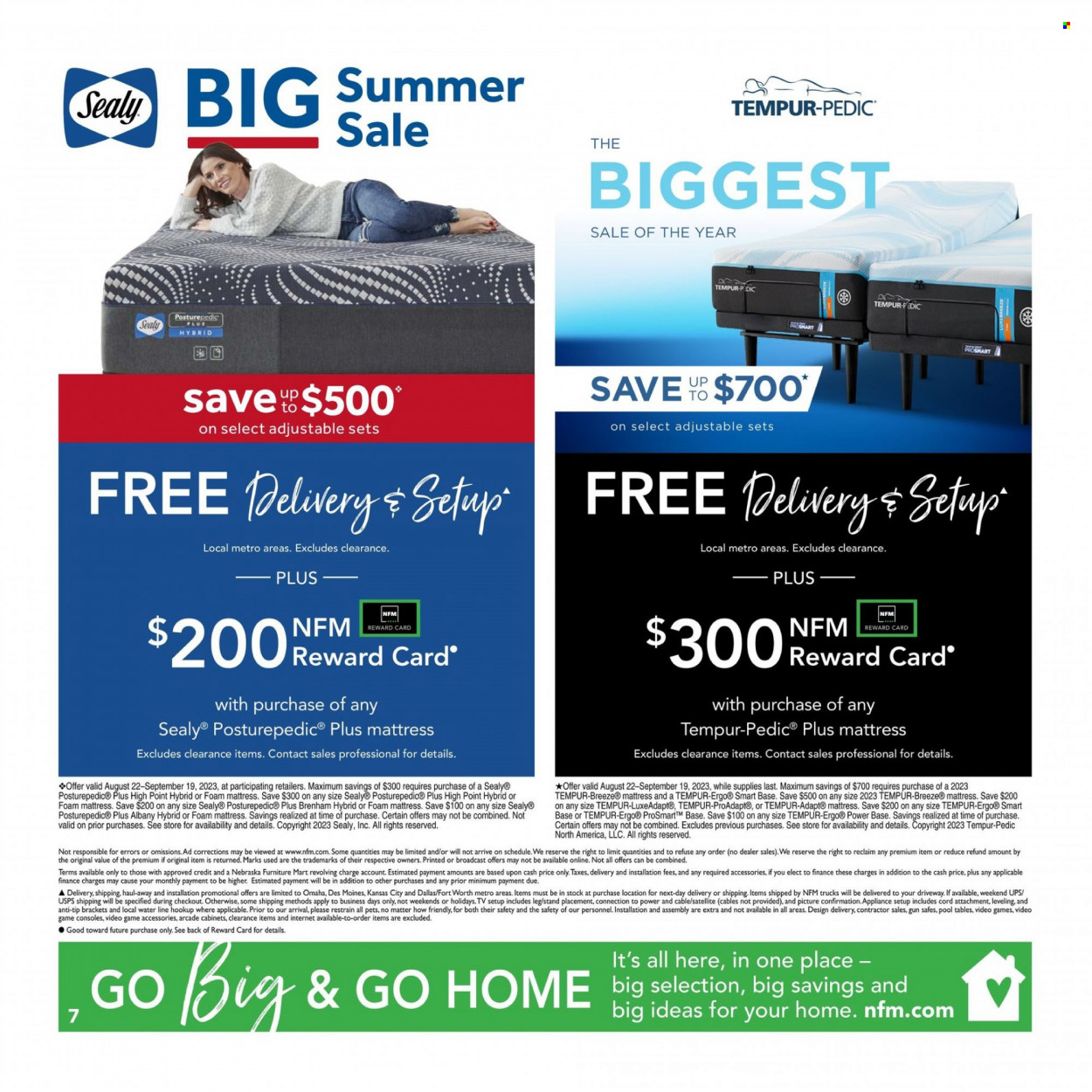 Nebraska Furniture Mart Mattress Ad - Page 7