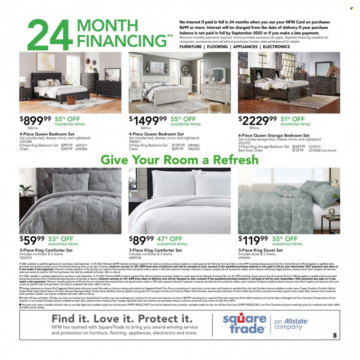 Nebraska Furniture Mart Mattress Ad - Page 8