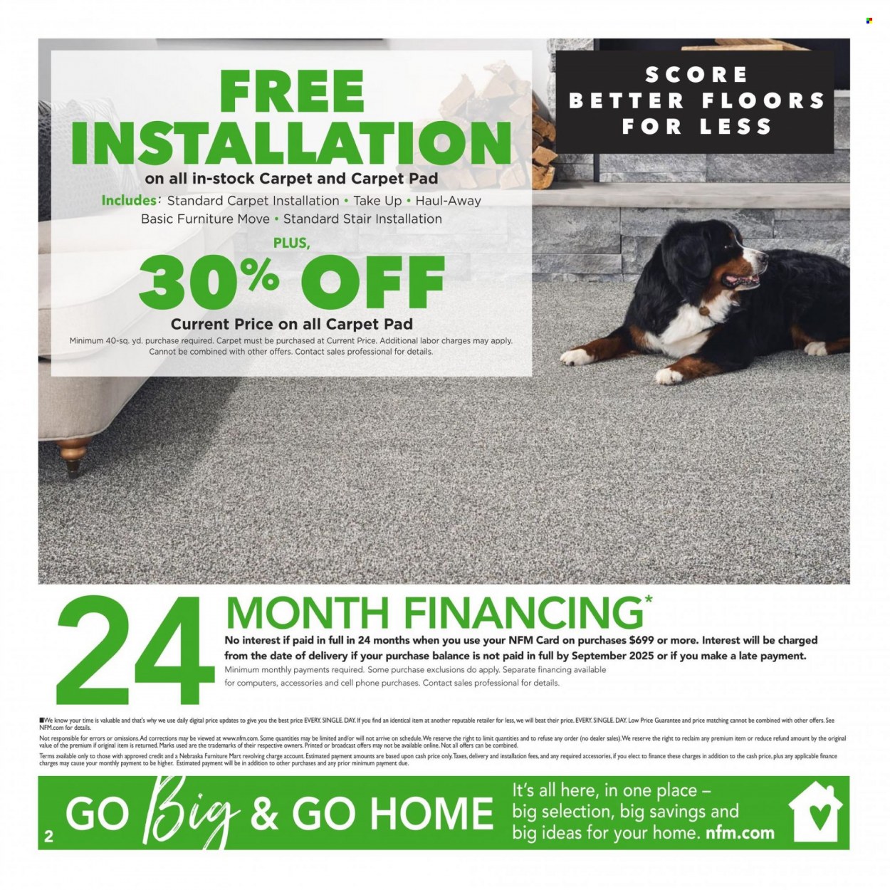 Nebraska Furniture Mart Flooring Ad - Page 2