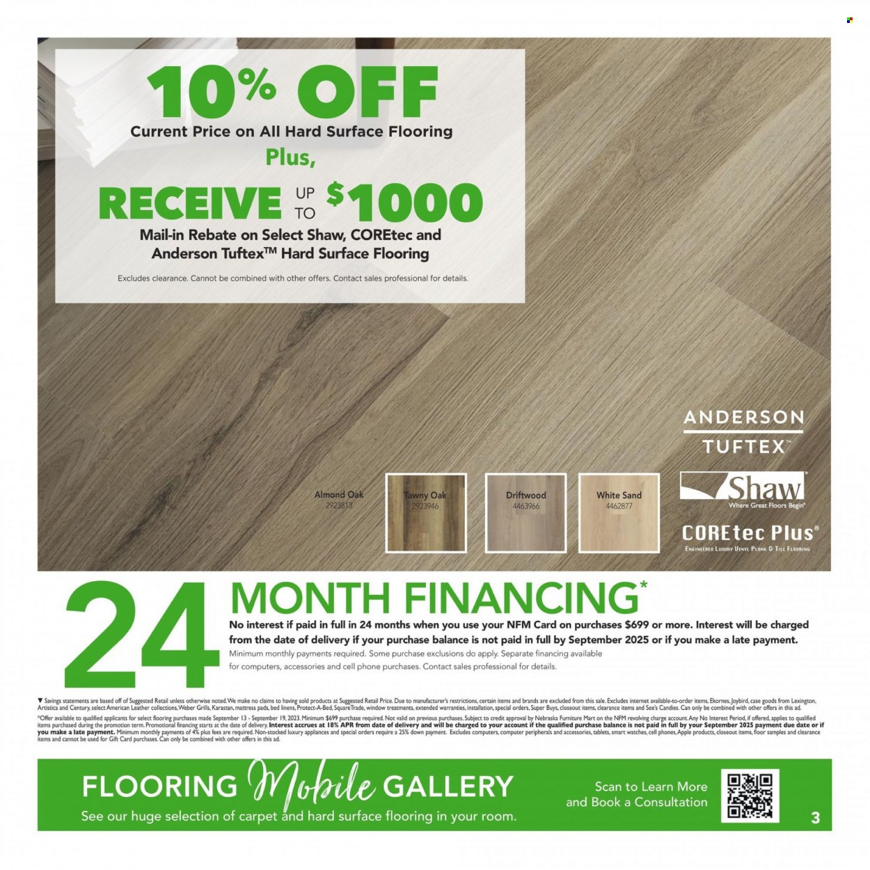 Nebraska Furniture Mart Flooring Ad - Page 3