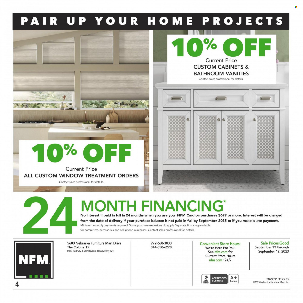 Nebraska Furniture Mart Flooring Ad - Page 4