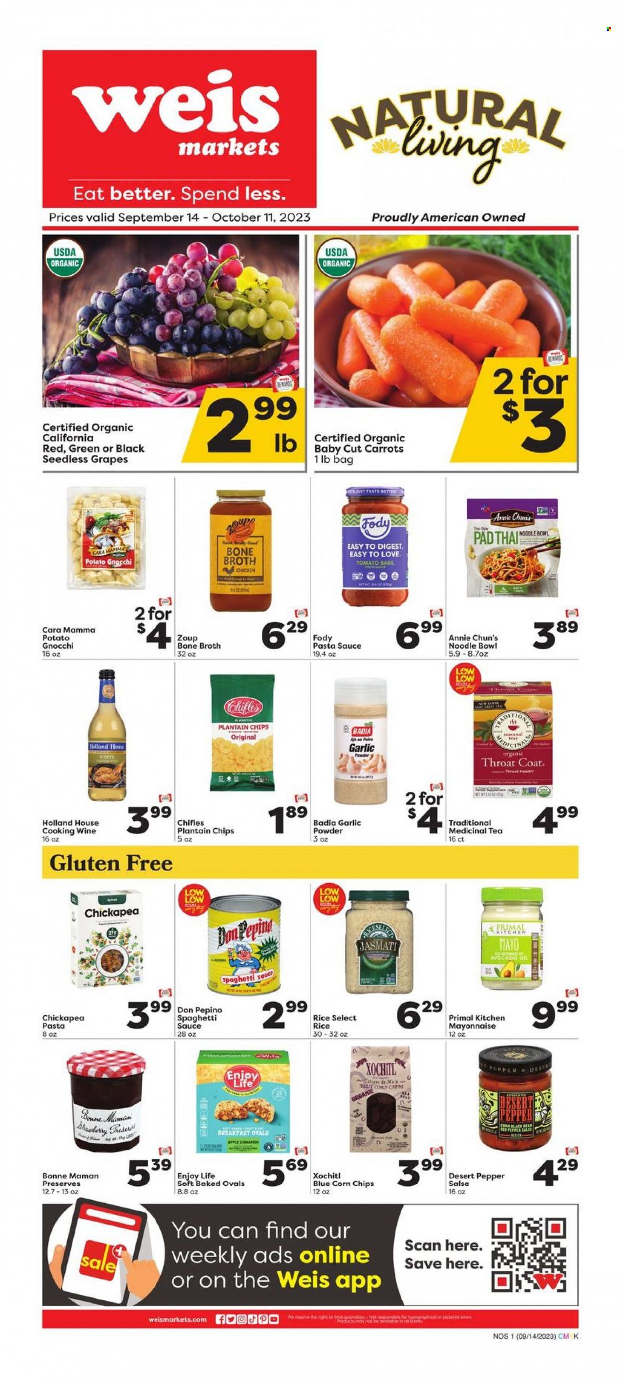 Weis Markets Natural Living Ad - Page 1