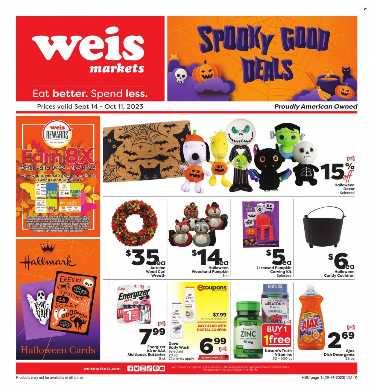 Weis Markets - Spooky Good Deals - Page 1